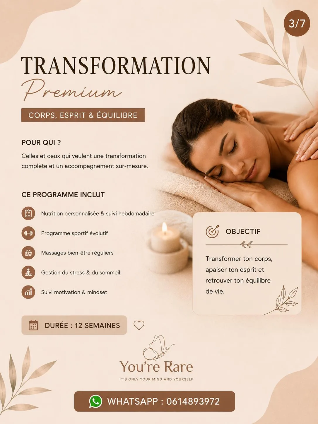 Programme Transformation Premium — Corps, esprit & équilibre